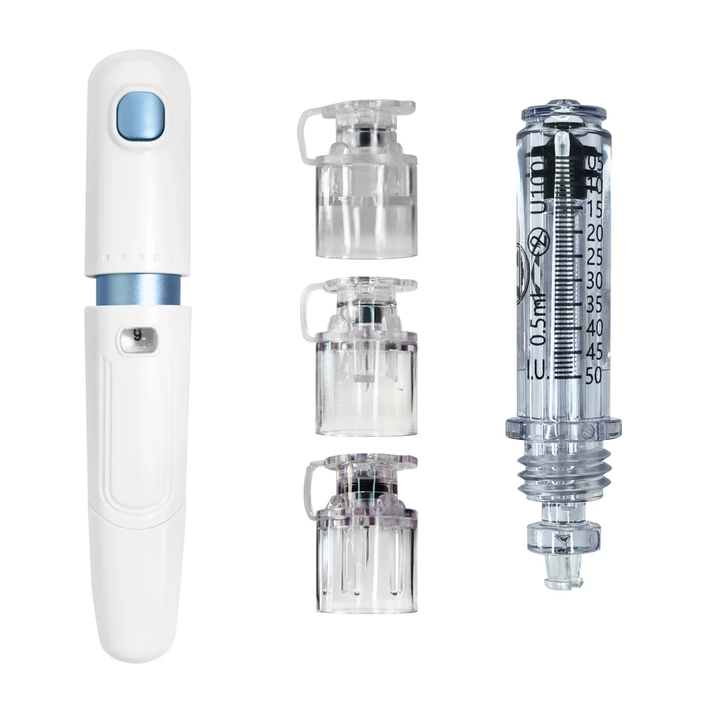 injecteur d'insuline indolore : soin du diabète facile et doux, la nouvelle seringue réglable sans aiguille, réduit la glycémie injecteur d'insuline indolore : soin du diabète facile et doux, la nouvelle seringue réglable sans aiguille, réduit la glycémie