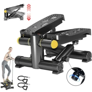 appareil de fitness à domicile stepper, mini pédalier silencieux pour la perte de poids, amincissement des jambes, résistance réglable